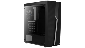 AeroCool Bolt RGB ATX Fekete Acryl üveg Számítógép Ház