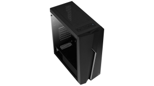 AeroCool Bolt RGB ATX Fekete Acryl üveg Számítógép Ház