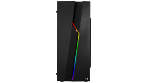 AeroCool Bolt RGB ATX Fekete Acryl üveg Számítógép Ház