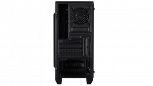 AeroCool Cylon Mini RGB mATX Akril Üveg Számítógép Ház, Fekete