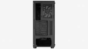 AeroCool Falcon Mesh v2 ARGB ATX Acryl oldalú Számítógép Ház, Fekete