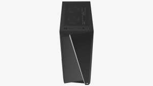 AeroCool Mirage ARGB ATX Fekete Edzett Üveg Számítógép ház