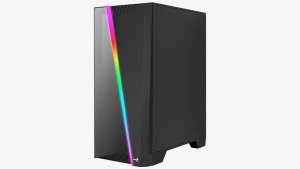 AeroCool Mirage ARGB ATX Fekete Edzett Üveg Számítógép ház