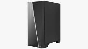 AeroCool Mirage ARGB ATX Fekete Edzett Üveg Számítógép ház