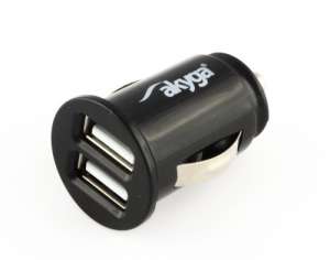 AKYGA Autós töltő (2db USB)