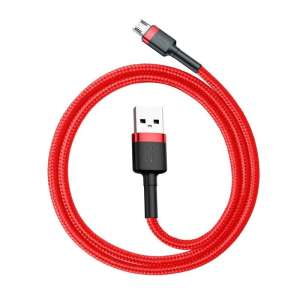 Baseus Cafule 2.4A USB-Micro USB kábel 1m, Piros