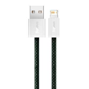 Baseus Dynamic 2 USB - Lightning töltőkábel, 2.4A, 2m (zöld)