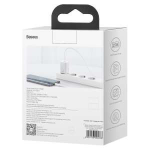 Baseus Super Si Quick Charger 1C 25W, Fehér