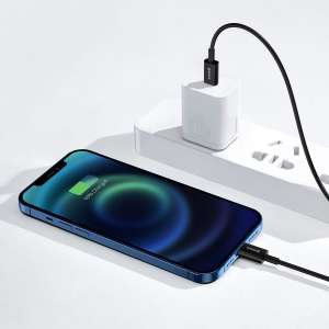 Baseus USB-C kábel a Lightning Superior, 20 W, PD, 1M, Fekete