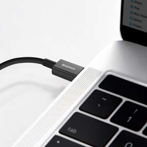 Baseus USB-C kábel a Lightning Superior, 20 W, PD, 1M, Fekete