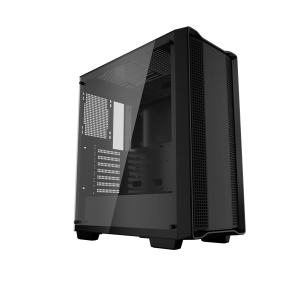DeepCool CC560 Limited V2 Számítógépház (fekete, ablakos, venti nélkül, Mini-ITX / Micro-ATX / ATX)