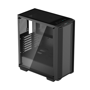 DeepCool CC560 Limited V2 Számítógépház (fekete, ablakos, venti nélkül, Mini-ITX / Micro-ATX / ATX)