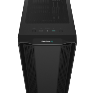 DeepCool CC560 Limited V2 Számítógépház (fekete, ablakos, venti nélkül, Mini-ITX / Micro-ATX / ATX)