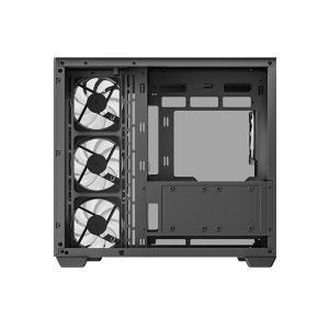 DeepCool Számítógépház - CG530 4F (fekete, ablakos, 4x12cm A-RGB, BTF, ATX, 2xUSB3.0, 1xUSB2.0)