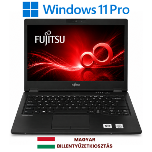 Fujitsu LifeBook U7410 Felújított Notebook, Intel Core i5 10310U, 8GB DDR4 Memória, 256GB SSD, 14