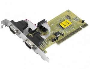 Gembird SPC-1 PCI kártya, 2db Soros port