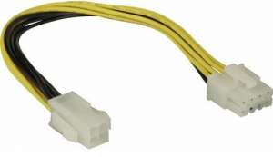 GOOBAY 4PIN - 8PIN ALAPLAPI ÁTALAKÍTÓ TÁPKÁBEL 