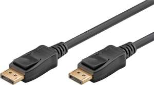 GOOBAY Displayport (apa) - Displayport (apa) Kábel, 5m (V2.1, 8K 60HZ, 4K 144 HZ)