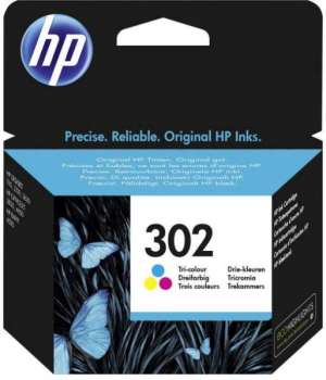 HP 302 színes eredeti patron