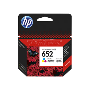 HP 652 színes eredeti patron F6V24AE