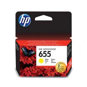 HP 655 Sárga Eredeti Tintapatron
