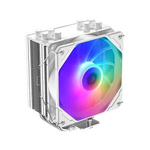 ID-Cooling SE-224-XTS ARGB WHITE (12cm, PWM, LED) Processzor hűtő