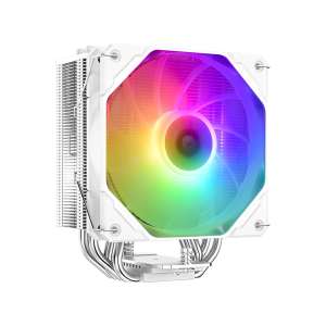 ID-Cooling SE-224-XTS ARGB WHITE (12cm, PWM, LED) Processzor hűtő