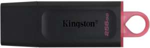 Kingston DataTraveler Exodia 256GB USB 3.2 Gen 1 Pendrive, Fekete-Piros