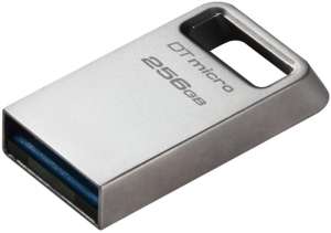 Kingston DataTraveler Micro 256GB USB 3.2 200MB/s Pendrive, Fém