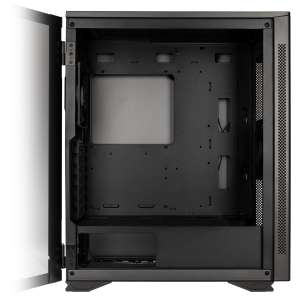 Kolink Stronghold Barricade ATX Edzett Üveg Fekete Számítógép ház
