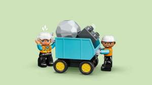 LEGO® Duplo Teherautó és lánctalpas exkavátor