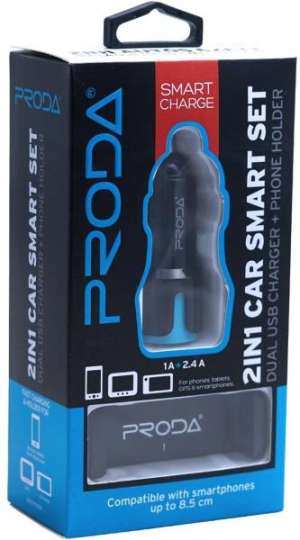  (dupla USB autóstöltő és telefontartó)