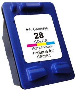 QPrint 28 színes utángyártott patron