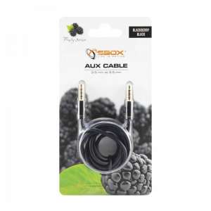 SBOX AUDIO SZÍNES ÖSSZEKÖTŐ KÁBEL,1.5M,FEKETE