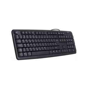 SBOX K-14 USB vezetékes fekete billentyűzet, magyar