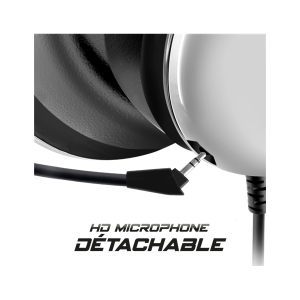 Spirit of Gamer H700 White Mikrofonos Fejhallgató (MultiPlatform, 7.1, mikrofon, hangerőszabályzó, nagy-párnás, fehér)