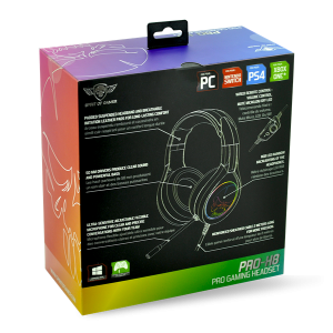 Spirit Of Gamer PRO-H8 RGB mikrofonos fejhallgató