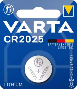 Varta CR2025 lithium gombelem