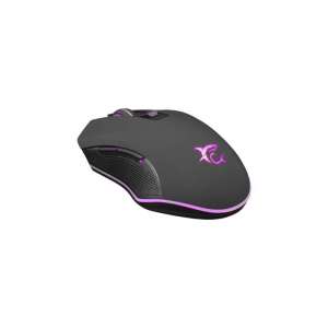 White Shark Cyrus gamer egér, fekete, 3200 DPI, 4 háttérszín