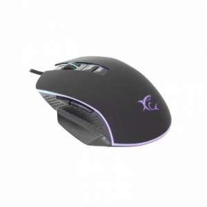 White Shark Gareth 7D/6400dpi Fekete Vezetékes RGB Gamer Egér