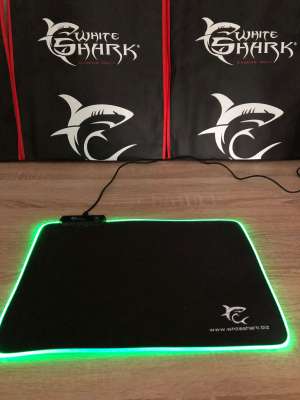 White Shark MP-1862 LUMINOS játék egérpad 35x25cm