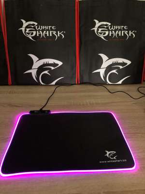 White Shark MP-1862 LUMINOS játék egérpad 35x25cm